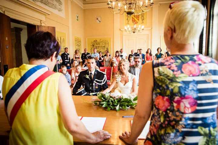 Mariage civil 7.7.17 - cérémonie a la mairie - 11