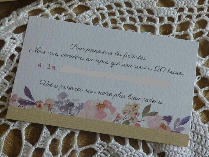 Faire part reçu ! - 3