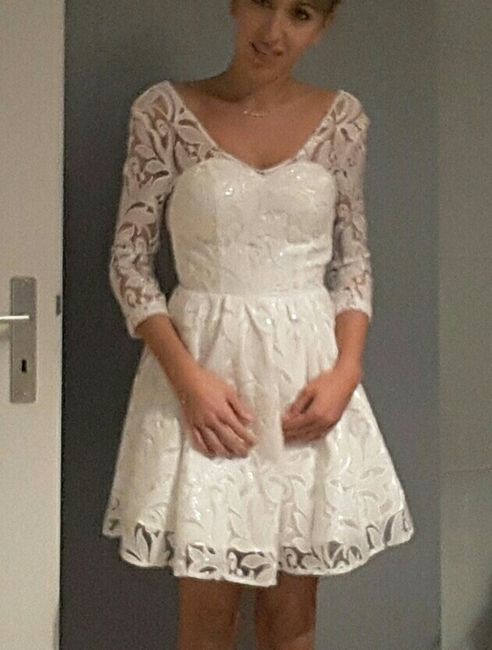 Robe mariage civil retouchée - 2