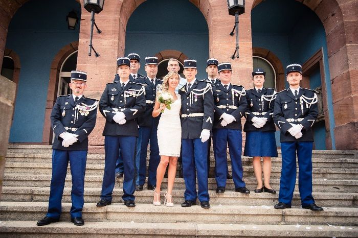 Mariage civil 7.7.17 - sortie de la mairie - 5