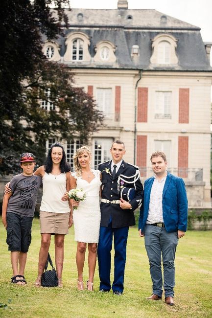 Mariage civil 7.7.17 - photos de groupes - 7