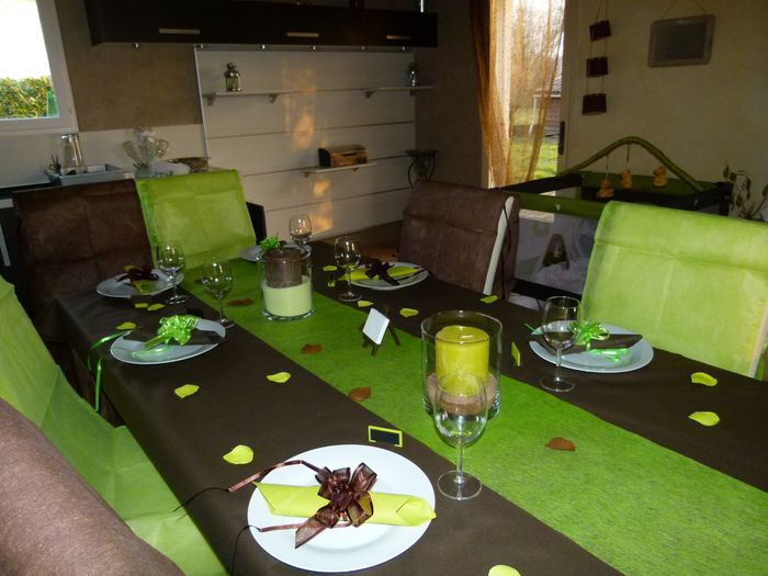Ma déco de table