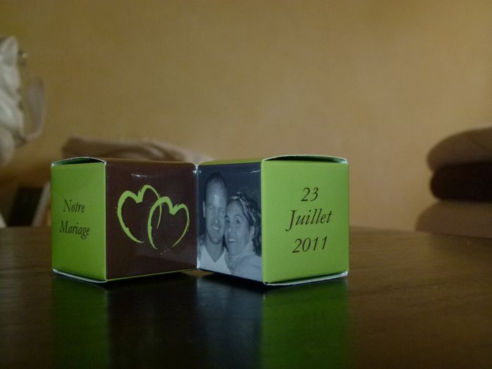 CVhocolat pour mariage