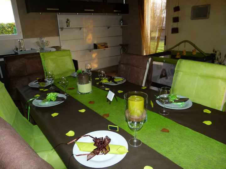 Ma déco de table