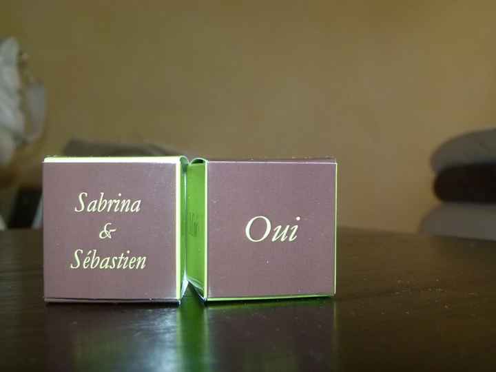 Chocolat pou notre mariage