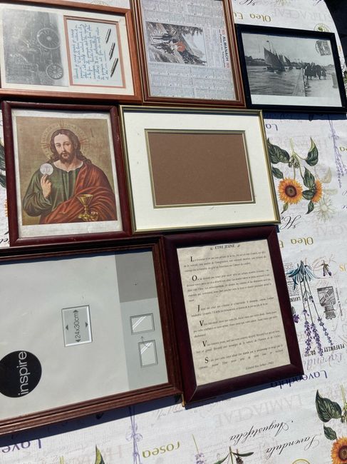 Mon plan de table en cadres 1