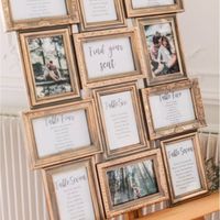 Mon plan de table en cadres - 1