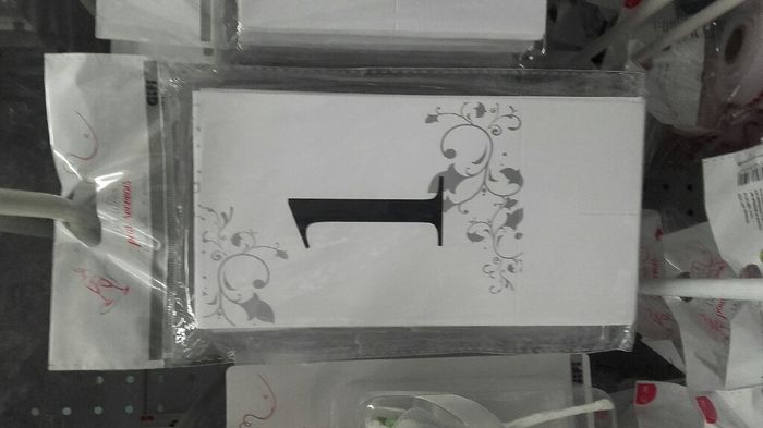 Porte numéro  de table - 1