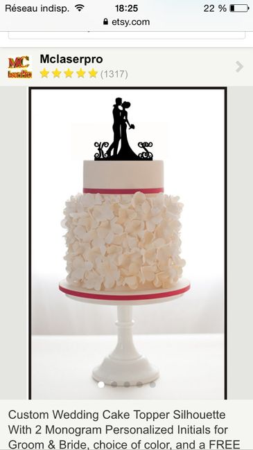 Cake topper - 2