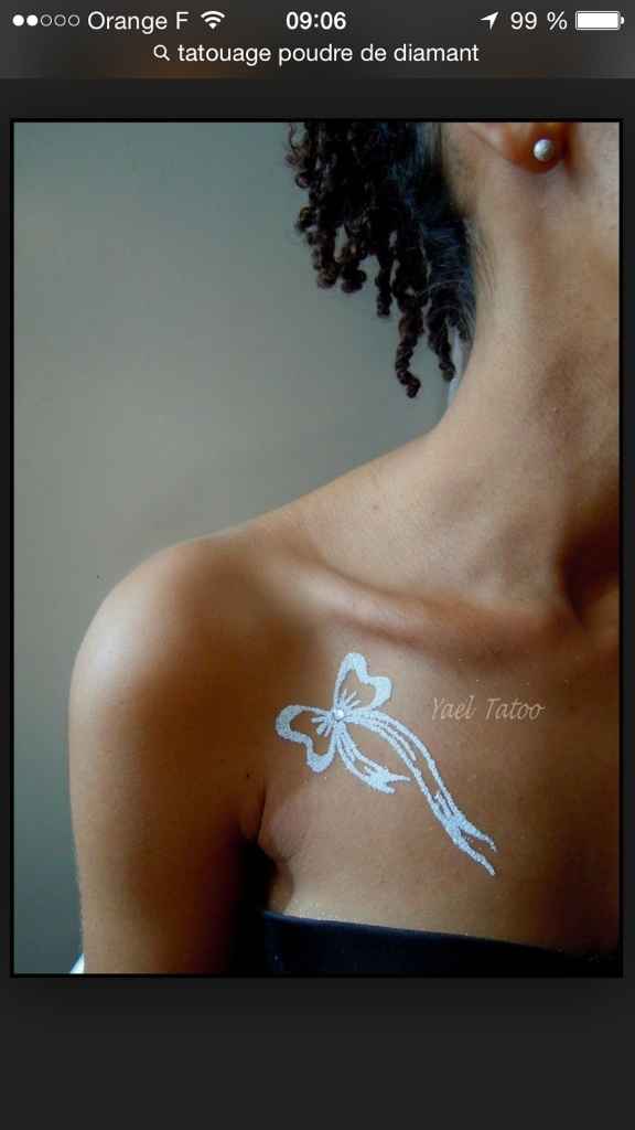 Tatoo à la poudre de diamant - 3