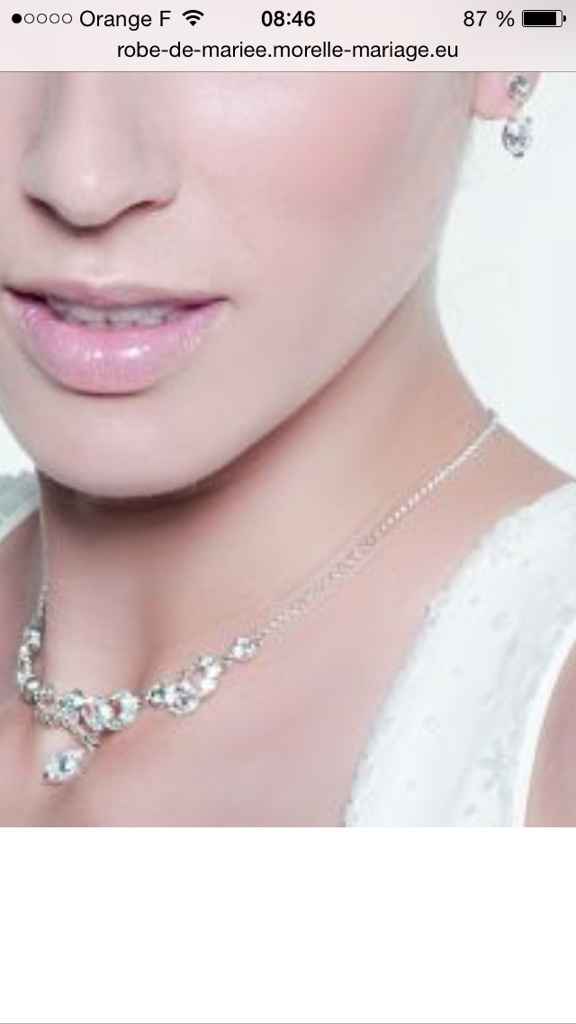 Parure / robe: besoin de vos avis - 1