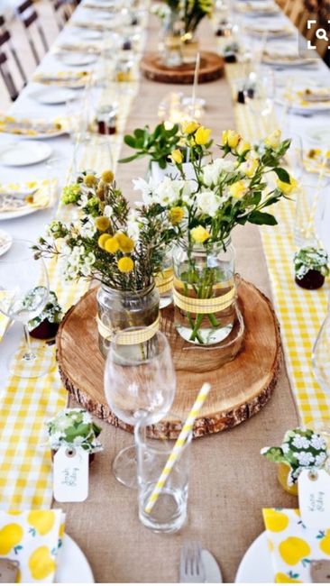 Thème de mariage : jaune !!! - 1