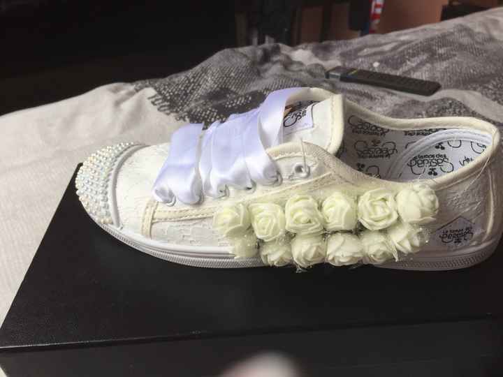 Baskets personnalisés Mr et Mrs - 1