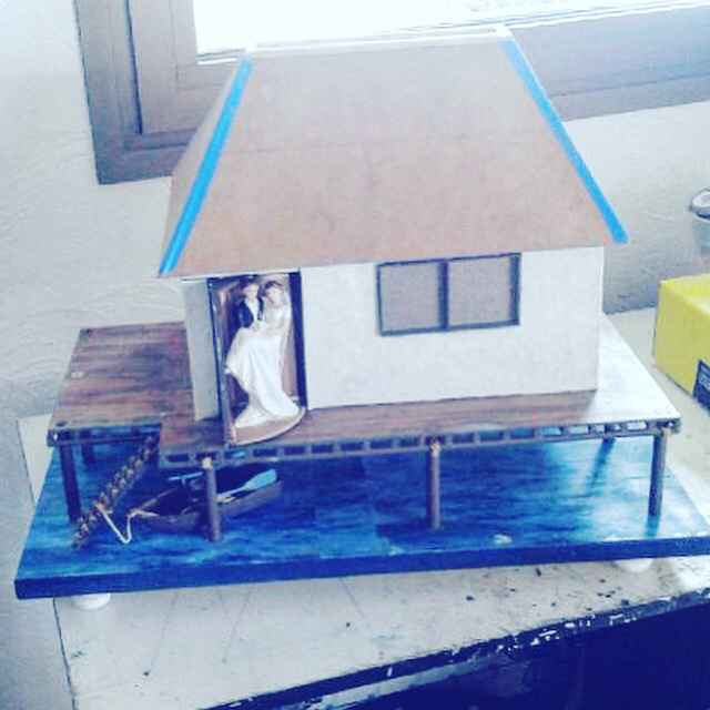 Quand le papy nous fabrique l’urne - 1