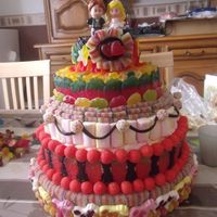 pièce monté en bonbon 