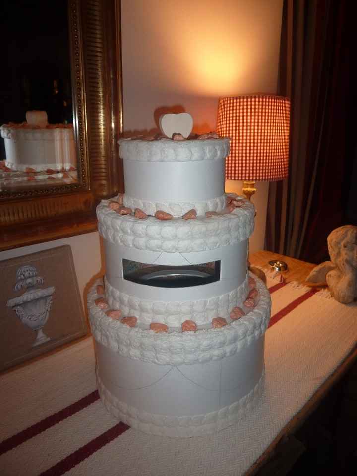Mon urne Wedding cake