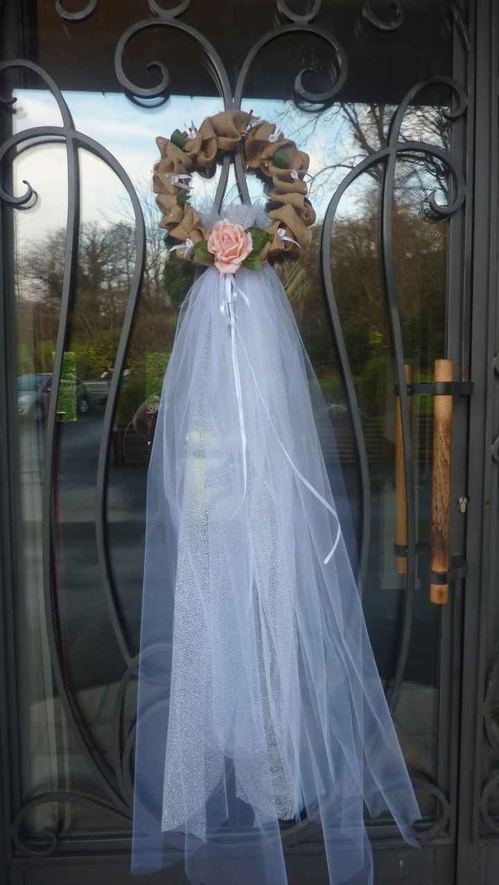 couronne porte entrée