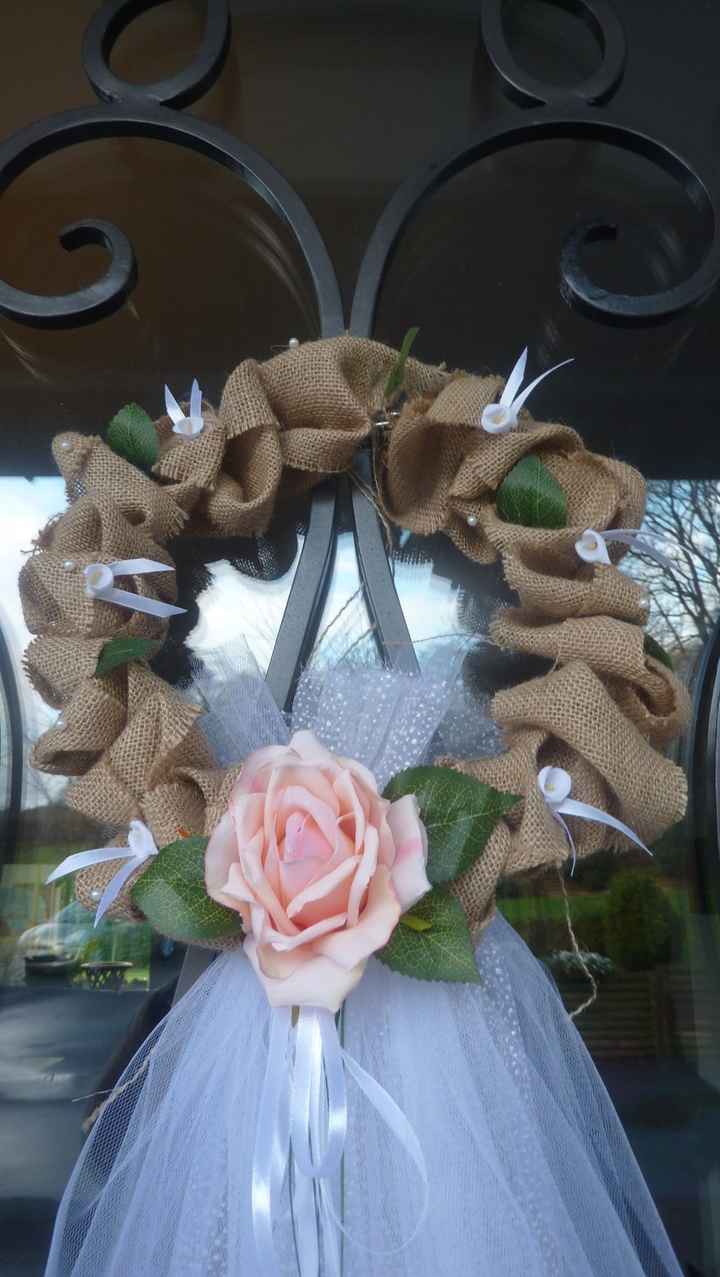 Couronne porte entrée