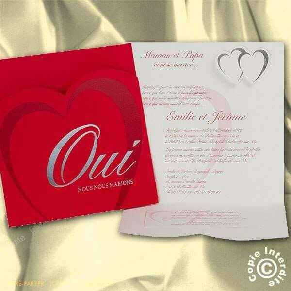 Quel est le style de ton mariage ? - Les faire-part - 1