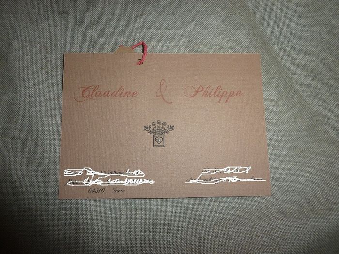 Save the date envoyés !