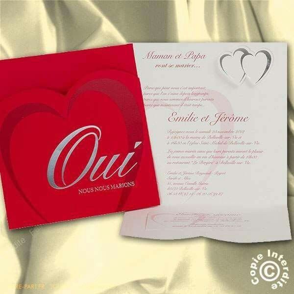 Quel est le style de ton mariage ? - Les faire-part - 1