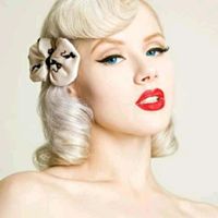 Thème année 50 j'ai une robe sirène à votre avis accessoire et quoi comme coiffure et bouquet - 4