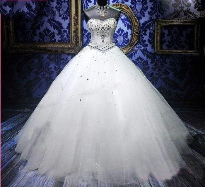 Mon portrait chinois de mariage - La robe de mariée - 1