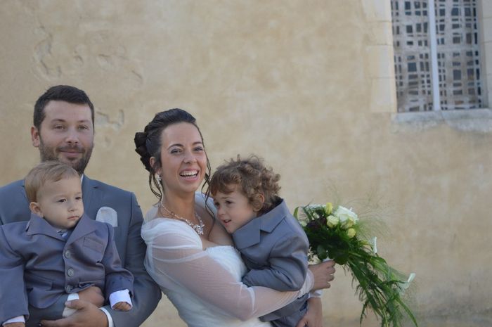 Avec nos deux loulous !