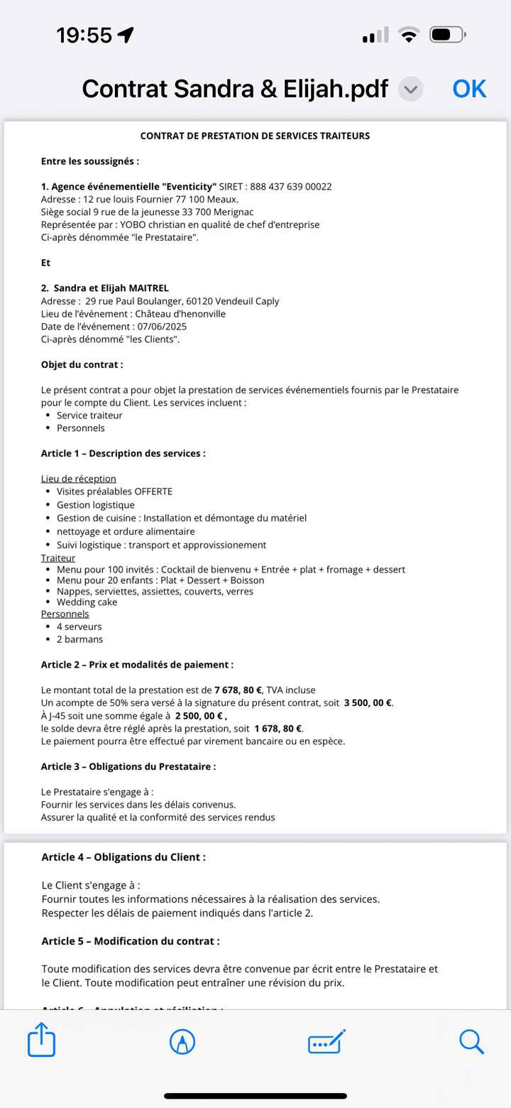Attention: traiteur à éviter !! - 1
