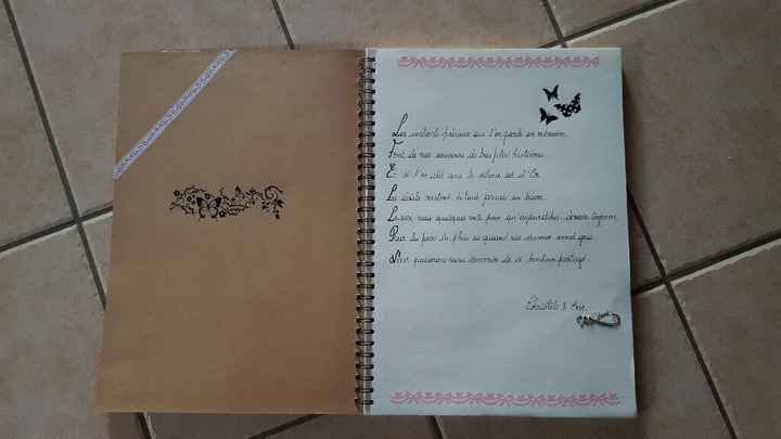 Mon livre d'or réalisé par mes soins - 2