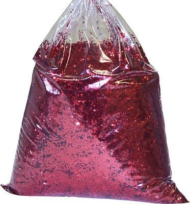 paillettes 1 kg rouge