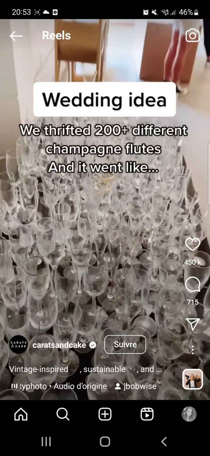 Bonne ou mauvaise idée ? Flûte de champagne différente - 1