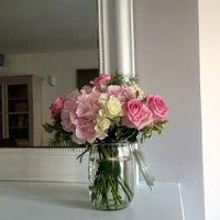 1er essai de bouquet de table - 1