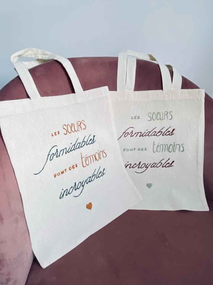 Cadeaux d’annonce pour les témoins 🎁 - 1