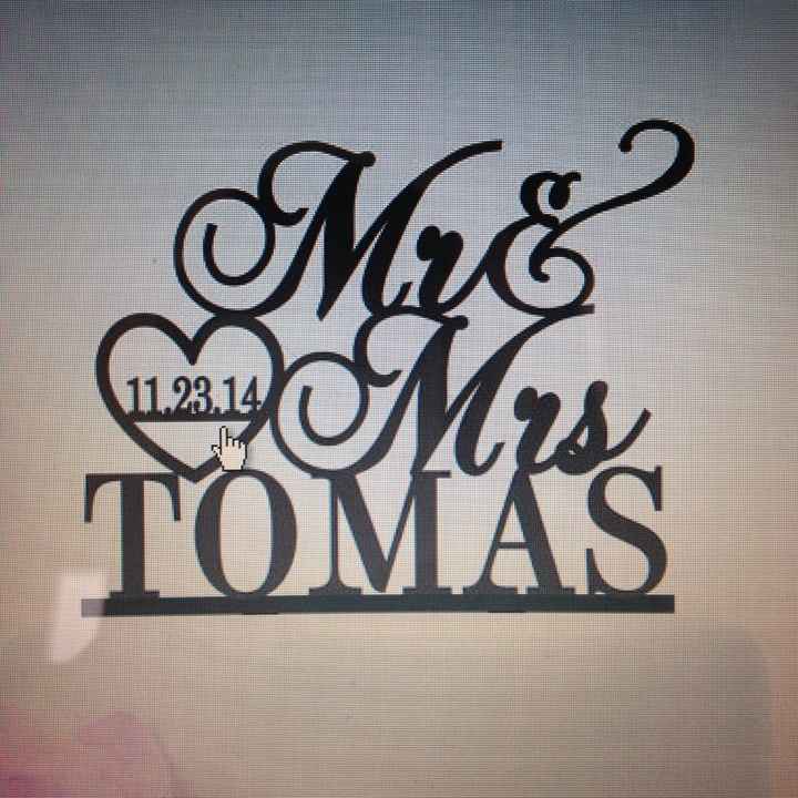 Cake topper ?? - 1