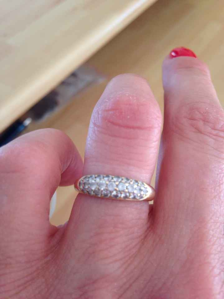 Ma bague de fiançailles version lady di - 1