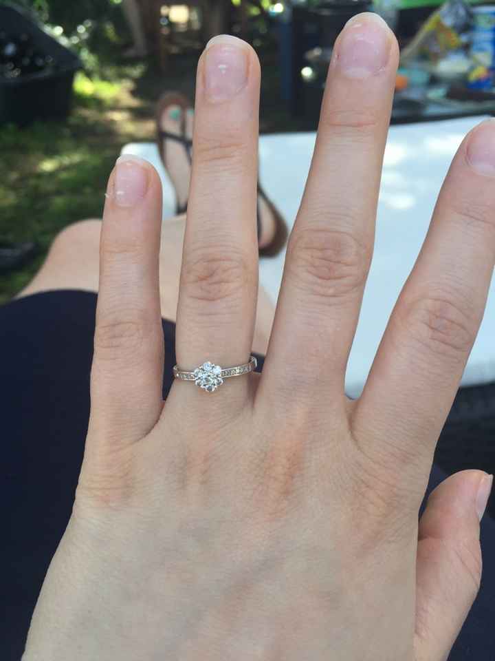 Montrez-moi vos bagues de fiançailles !! - 1