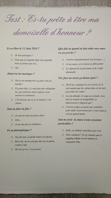 petit test pour rire