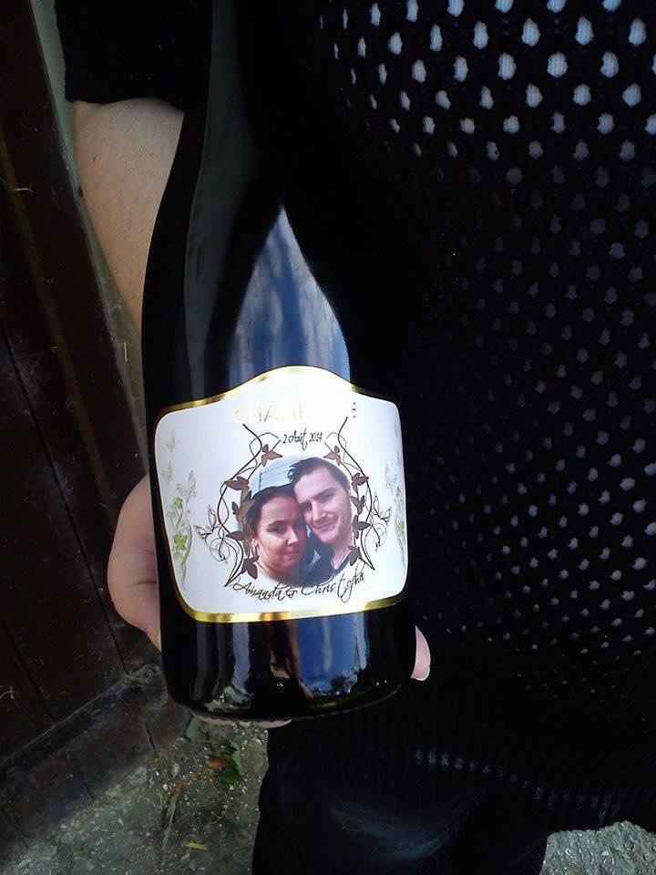 etiquette de champagne