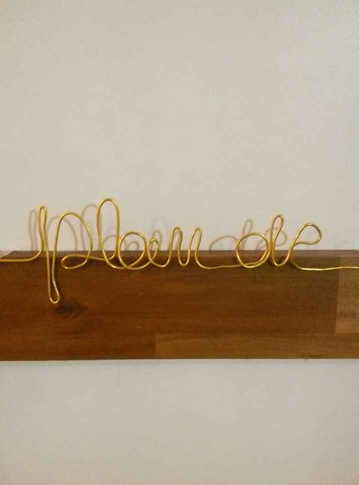 Plan de table diy en cours !! - 1