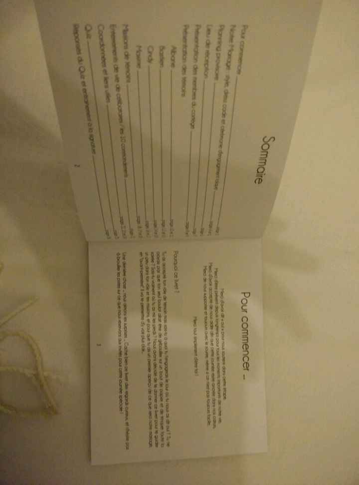 Livret témoin mariage - 3