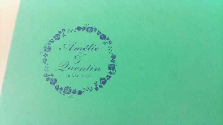 Tampon personnalisé reçu ! - 1