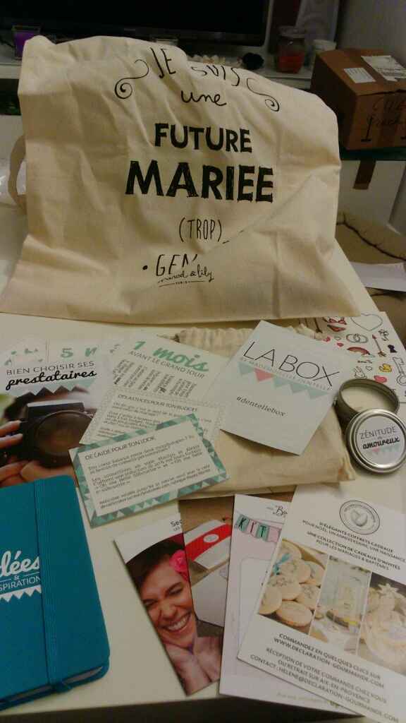 Melle dentelle lance sa box mariage... - 1