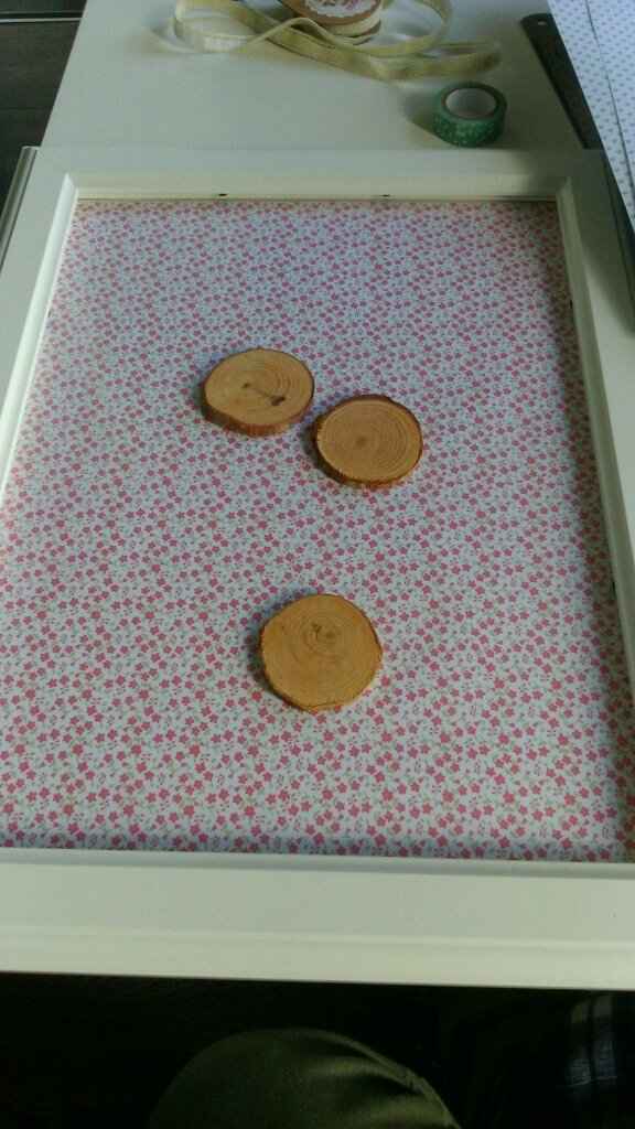 Avancée de mon cadre livre d'or diy - 2