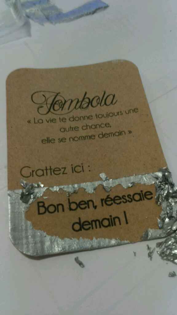 Nos tickets à gratter diy - 2