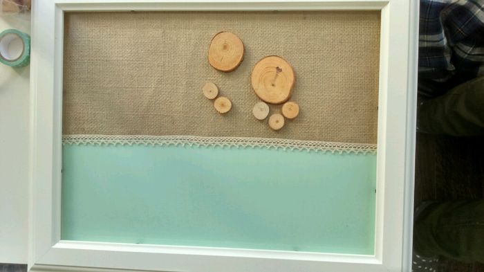 Avancée de mon cadre livre d'or diy - 3
