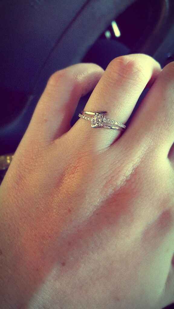 Et vous à quoi ressemble votre bague de fillancailles ? - 1