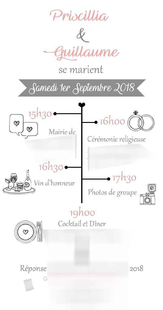  Notre faire part - 1