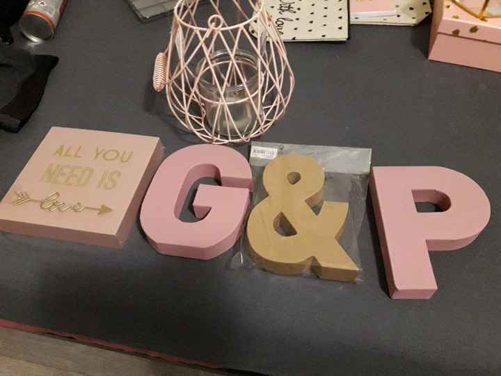  Mariage 1er septembre 2018 - début achat des décos - thème rose pâle blanc et doré - 3