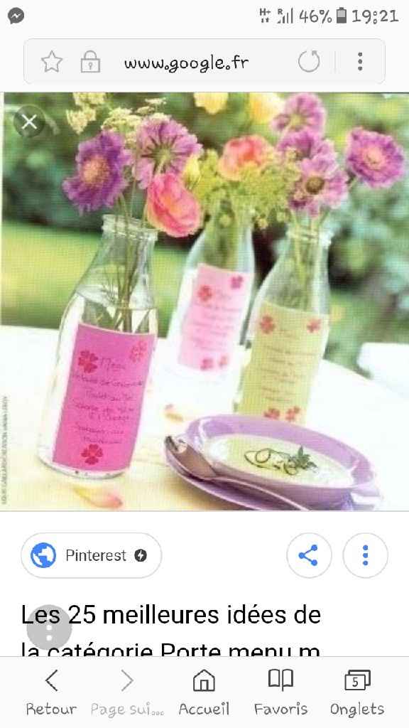  Porte menu original - 1